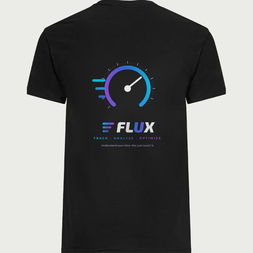 Flux Tee, back