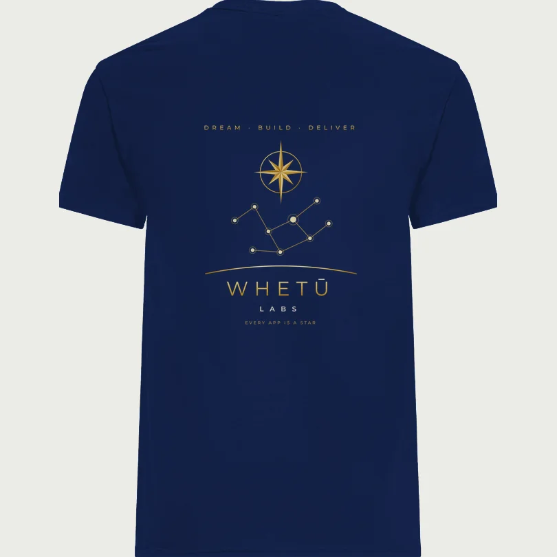 Whetū Labs Star Tee, back